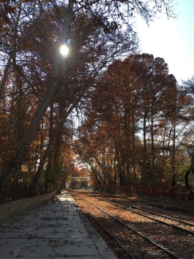 عکس ایستگاه راه آهن بیشه