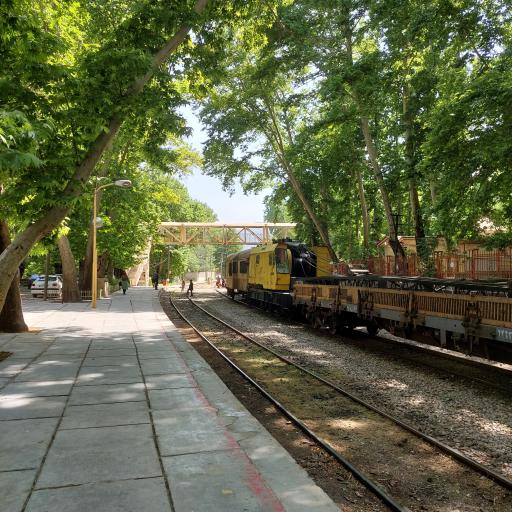 عکس ایستگاه راه آهن بیشه