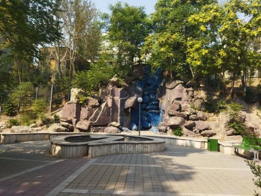 عکس آبنمای بوستان ساعی