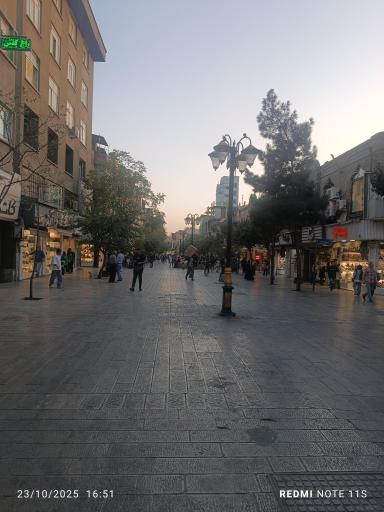 عکس پیاده راه سپهسالار 
