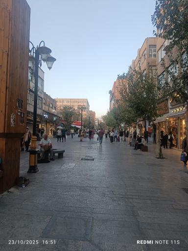 عکس پیاده راه سپهسالار 