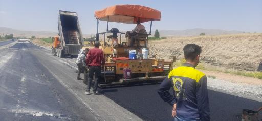 عکس کارگاه راهسازی توره بروجرد (شرکت مهندسی پارس مهان آسیا)