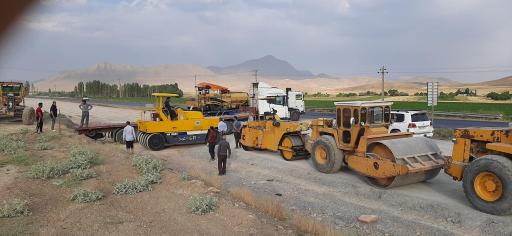 عکس کارگاه راهسازی توره بروجرد (شرکت مهندسی پارس مهان آسیا)