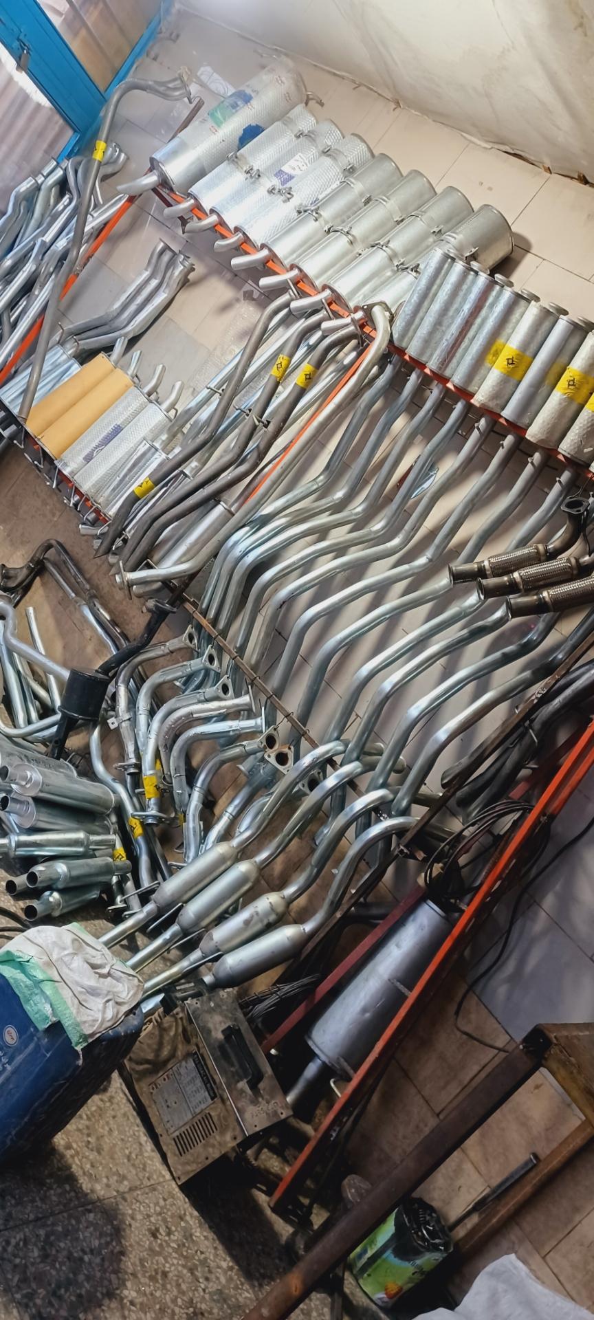 عکس اگزوز سازی و رادیاتور سازی فرامرزی 