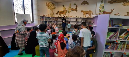 عکس کتابخانه مرکزی میبد