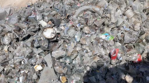 عکس ضایعات شیشه نیکبخت