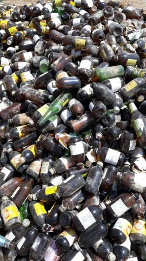 عکس ضایعات شیشه نیکبخت