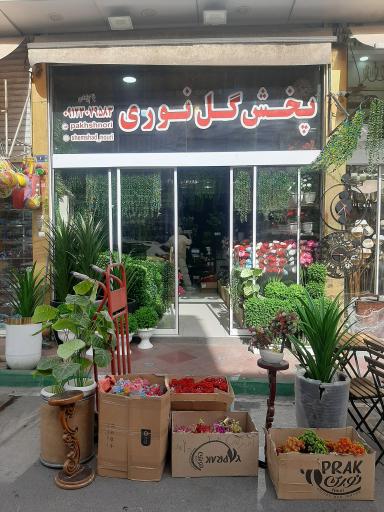 عکس پخش گل مصنوعی نوری