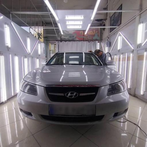 عکس کارشناسی و تشخیص رنگ اتومبیل فرهاد