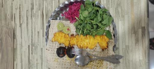 عکس چلو کبابی همه چی کباب