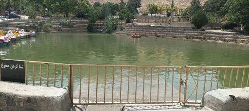 عکس دریاچه پارک بلوار