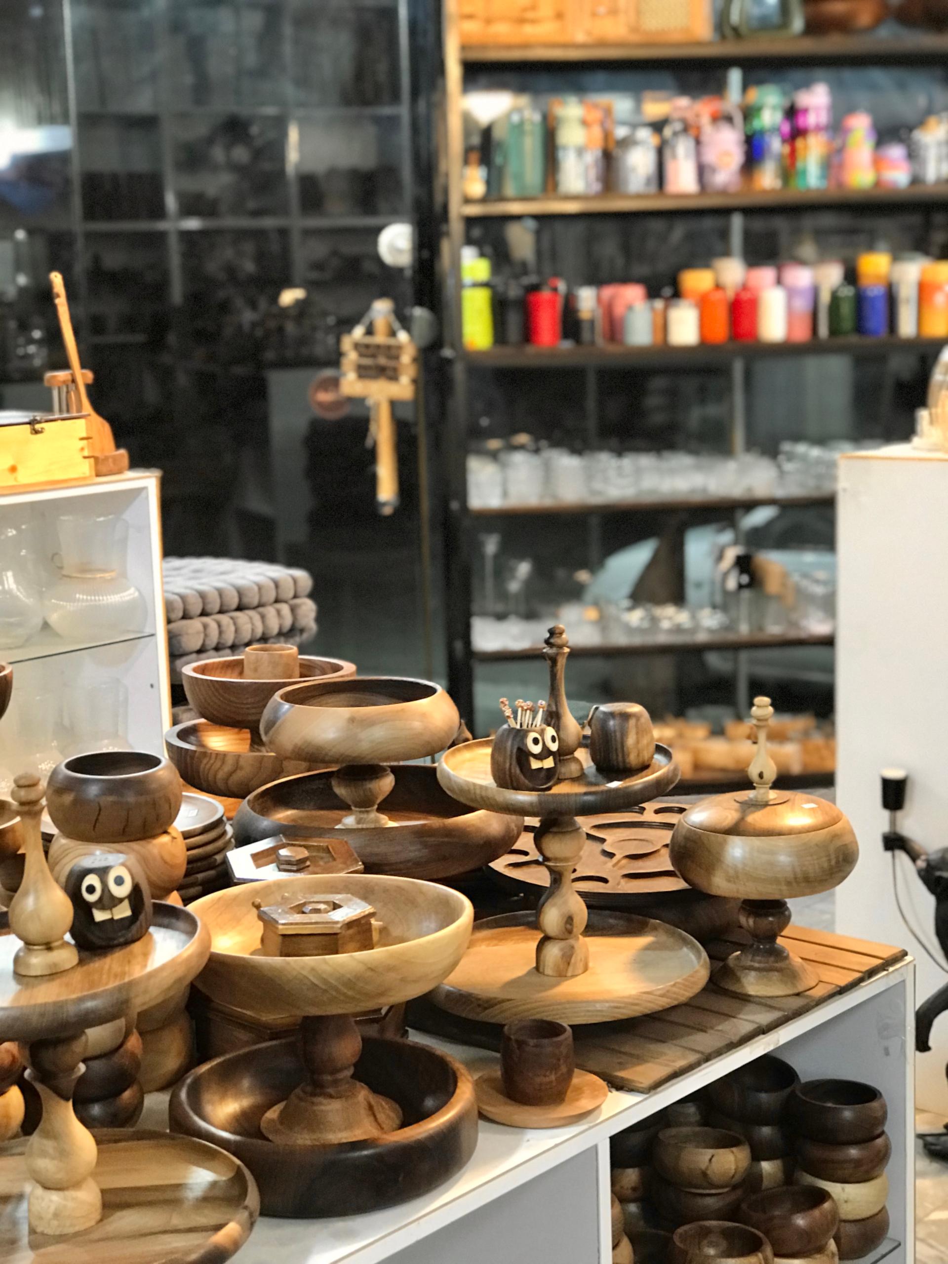 عکس لوازم خانه و آشپرخانه بلوط