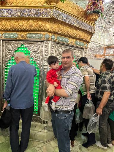 عکس مرقد مطهر حضرت حمزه بن موسی الکاظم