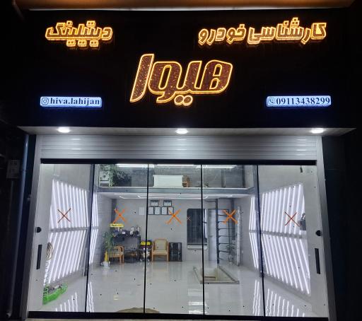 عکس تشخیص رنگ و دیتیلینگ هیوا