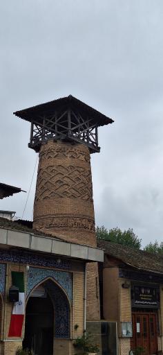 عکس مناره سلجوقی مسجد جامع