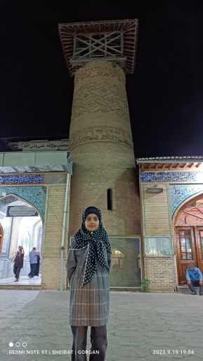 عکس مناره سلجوقی مسجد جامع