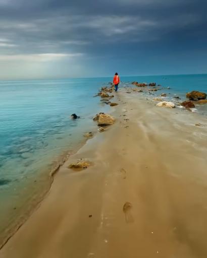 عکس ساحل پرهام