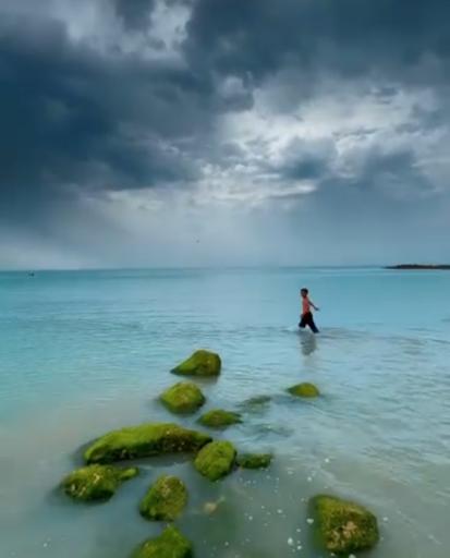 عکس ساحل پرهام