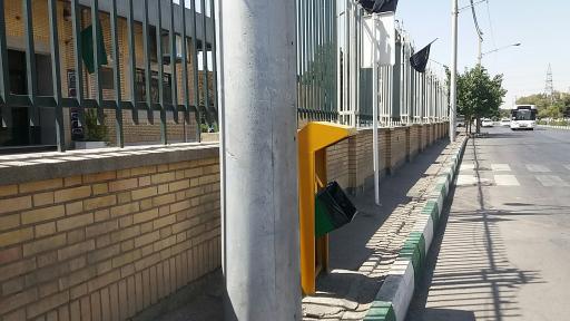 عکس ایستگاه اتوبوس نقلیه آستان قدس