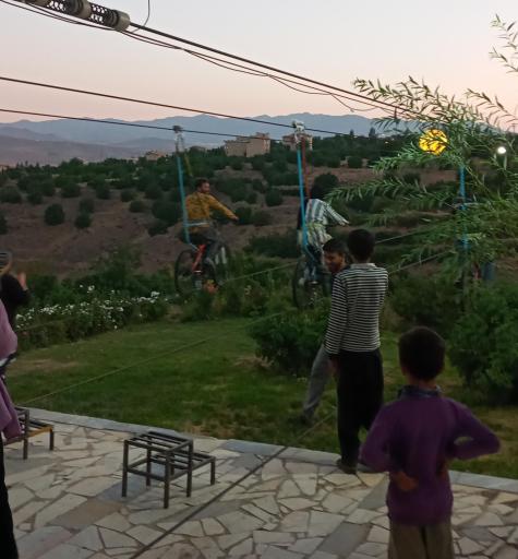 عکس دوچرخه هوایی