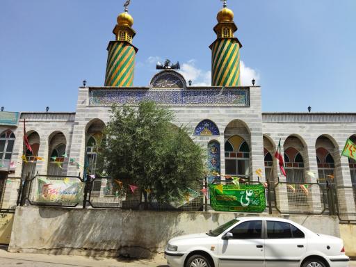 عکس مسجد گلدسته