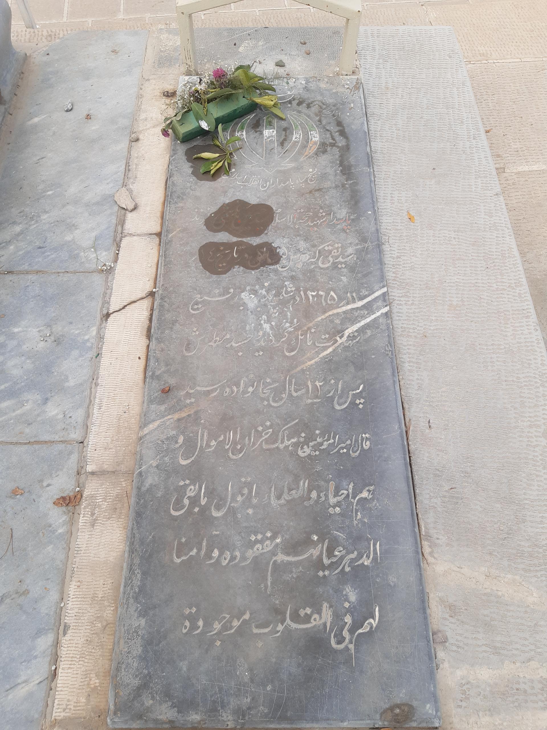 عکس مزار سید حسن هاشمی