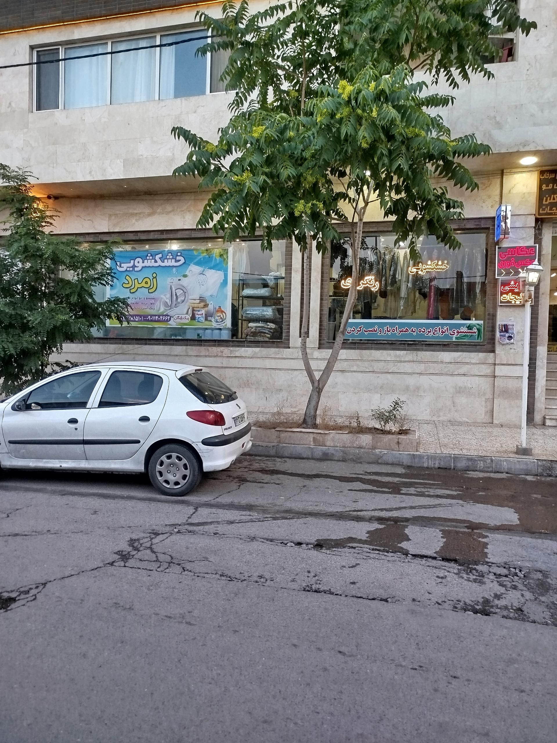 عکس خشکشویی زمرد