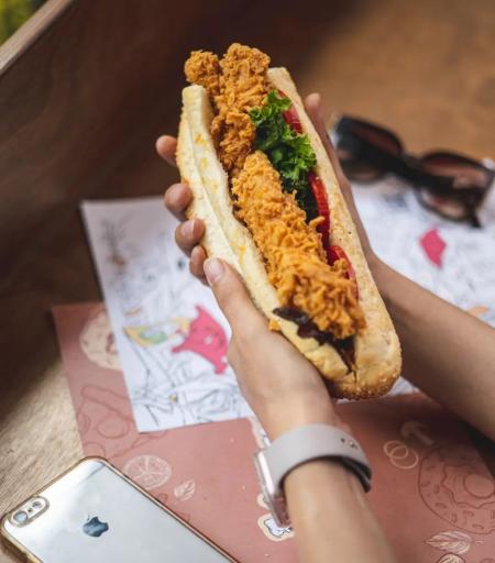 عکس فست فود آس برگر