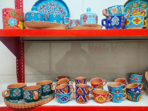 عکس سفال و سوغات گناباد