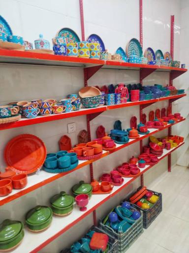 عکس سفال و سوغات گناباد