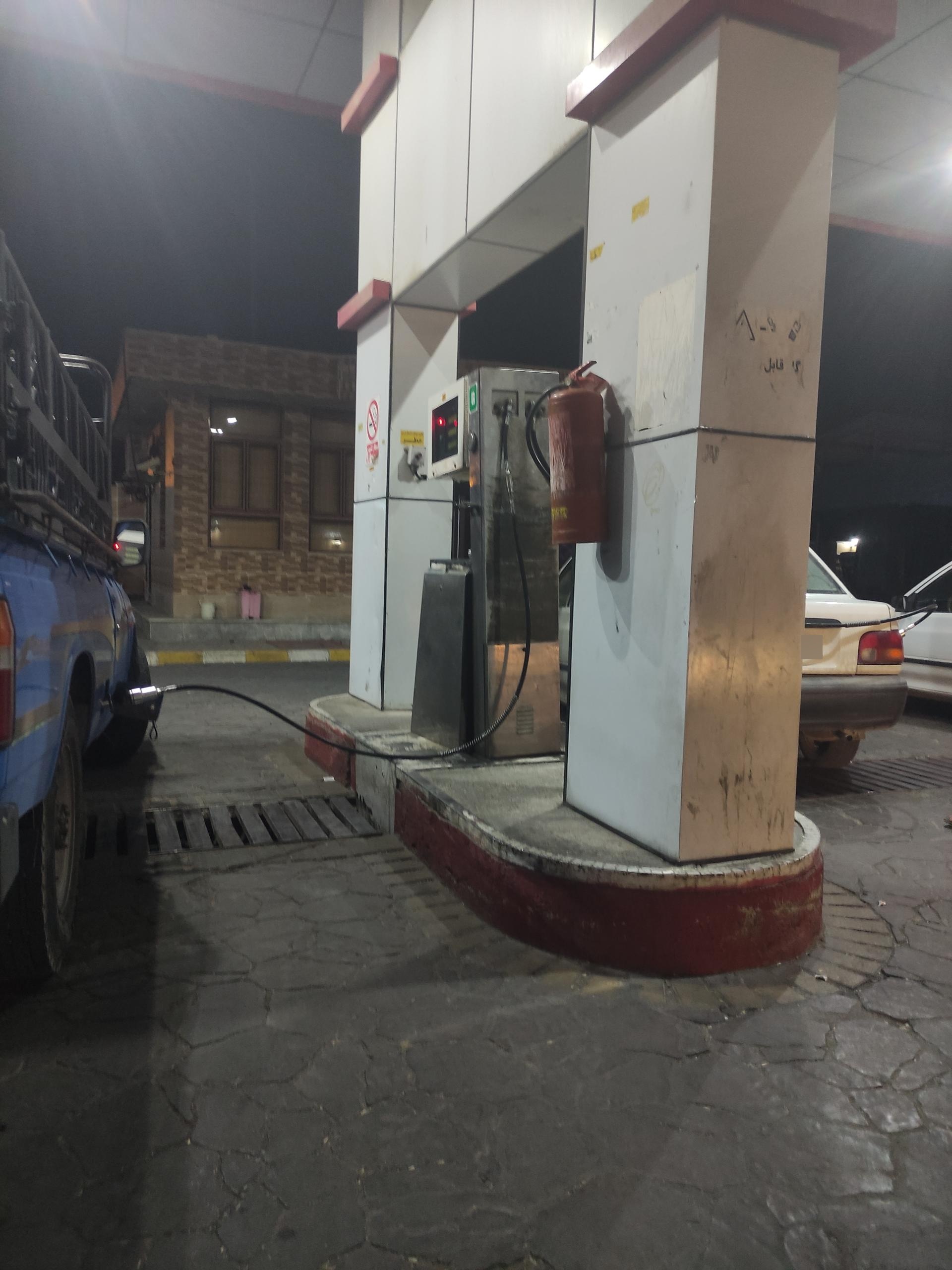 عکس جایگاه cng چاغروند