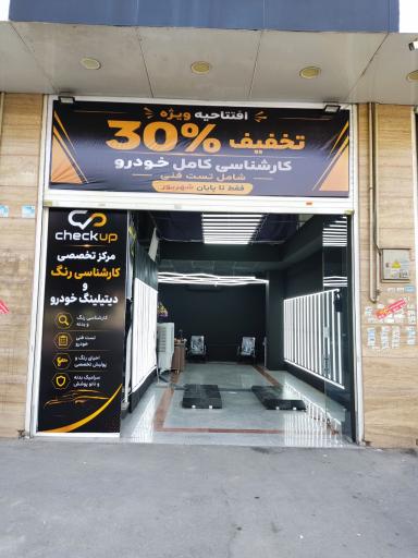 عکس کارشناسی رنگ و دیتیلینگ چک آپ 