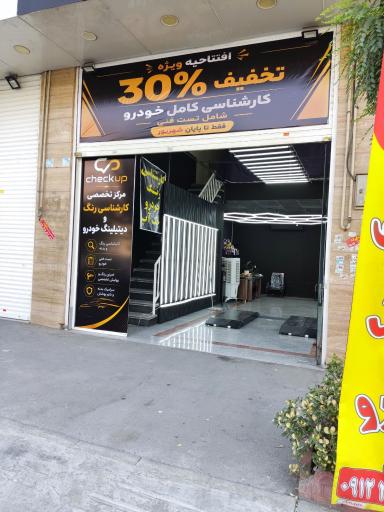 عکس کارشناسی رنگ و دیتیلینگ چک آپ 
