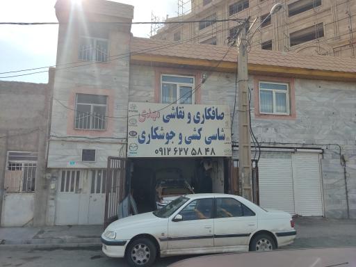 عکس صافکاری و نقاشی مهدی