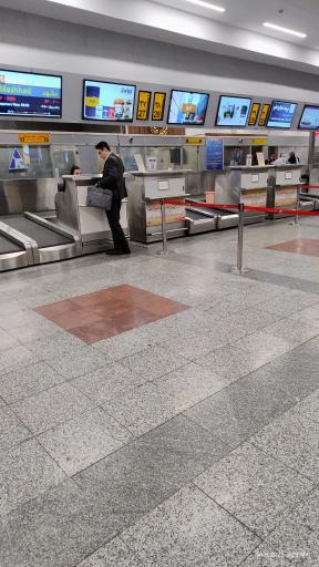 عکس ترمینال شماره 6 فرودگاه مهرآباد