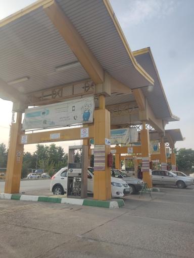 عکس پمپ گاز CNG میدان جمهوری
