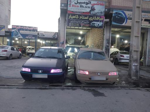 عکس نقاشی ماشین ردبلک