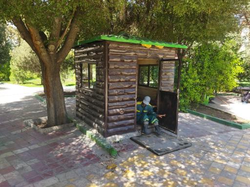 عکس نگهبانی بوستان آبان