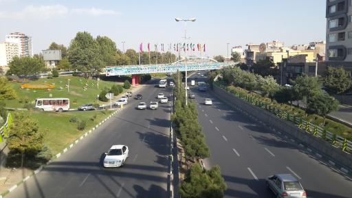 عکس تقاطع پل نبوت ( شهر چایی کورپی سی )