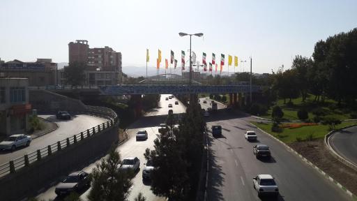 عکس تقاطع پل نبوت ( شهر چایی کورپی سی )