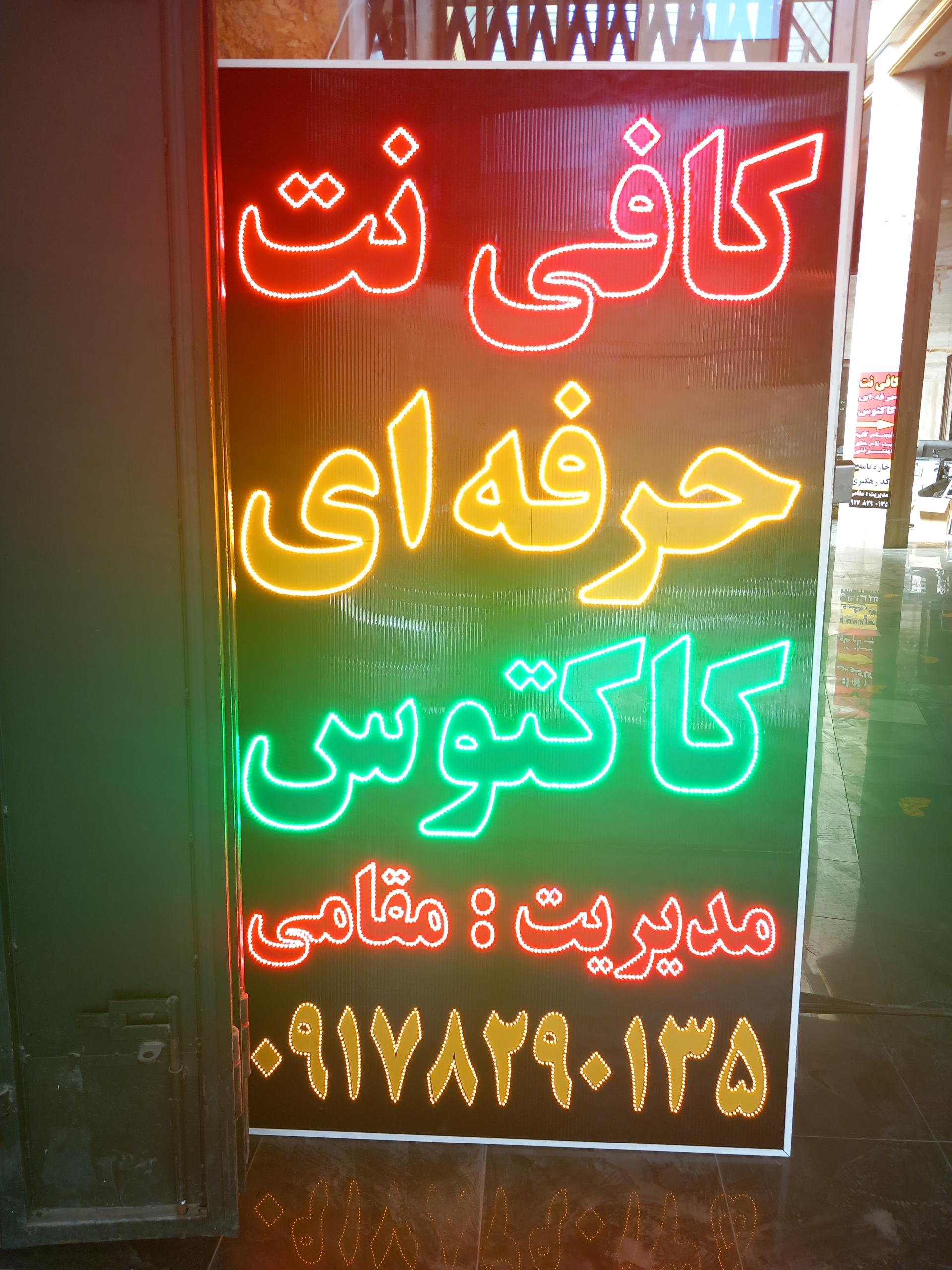 عکس کافی نت کاکتوس مقامی