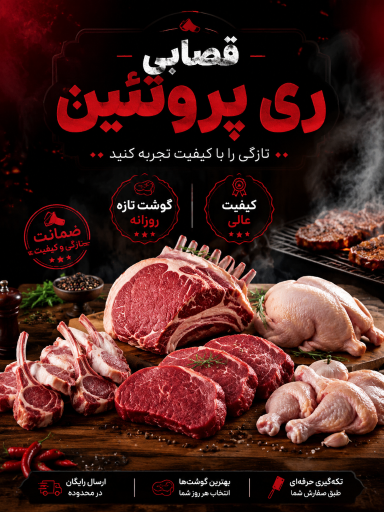 عکس سوپر گوشت ری پروتئین