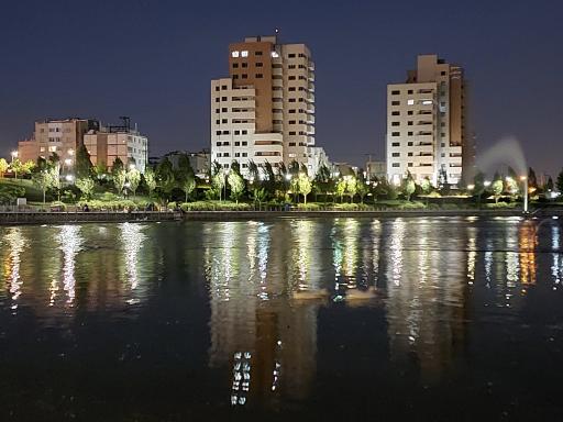 عکس دریاچه مصنوعی بوستان چهل بازه