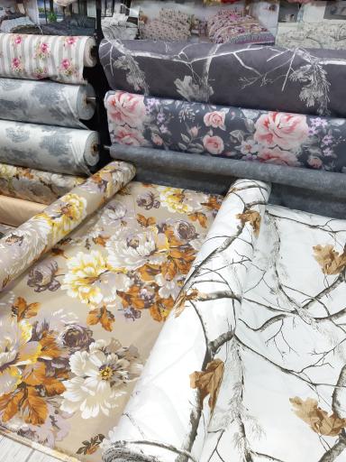 عکس فروشگاه پارچه ملحفه و روتختی سرین