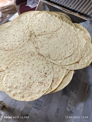 عکس نانوایی تافتون