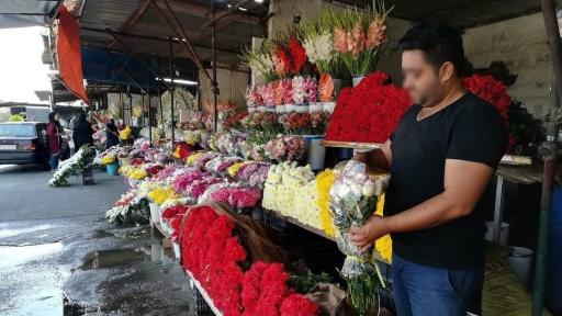 عکس بازار گل شهرداری تهران