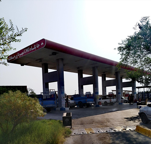 عکس پمپ گاز CNG