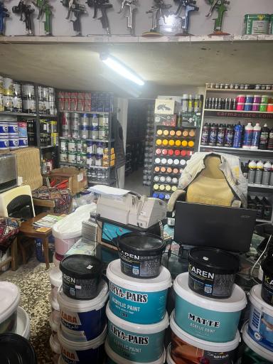عکس فروشگاه رنگ گلچین