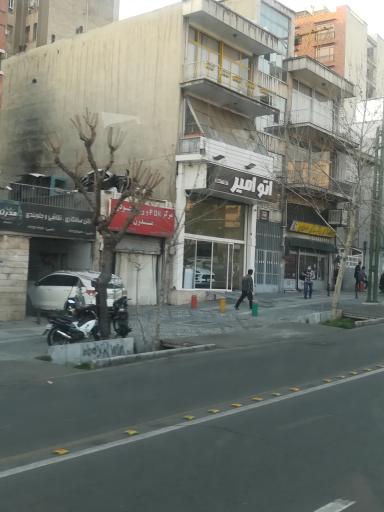 عکس سالن صافکاری نقاشی جلو بندی مدرن