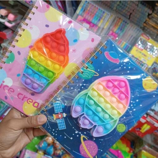 عکس لوازم التحریر و نوشت افزار فانتزی رنگی پنگی